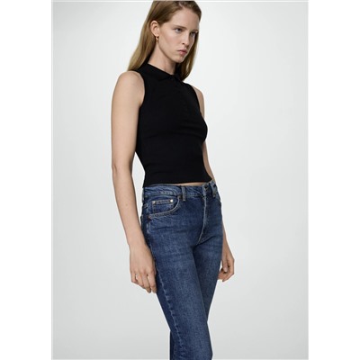 Jeans Claudia slim crop