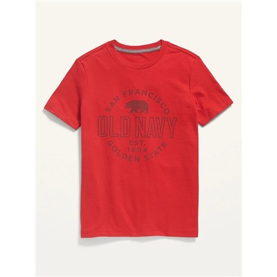 Logo-Graphic Short-Sleeve Tee for Boys