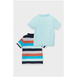 Multipack 2er - Poloshirt - Bio-Baumwolle
