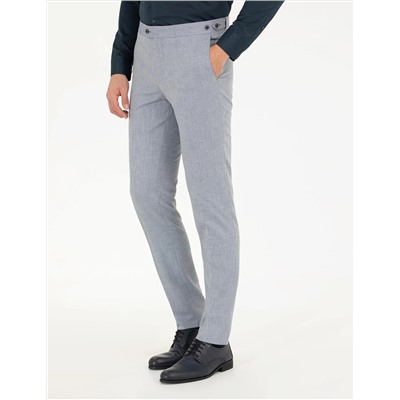 Koyu Mavi Ex. Slim Fit Kumaş Pantolon