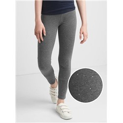 Sparkle stretch jersey leggings