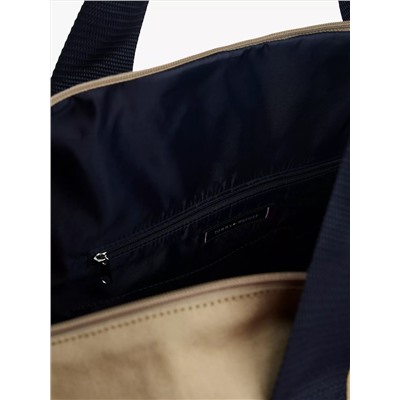 Flag Stripe Logo Duffle