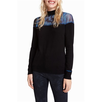 Jersey viscosa cuello perkins