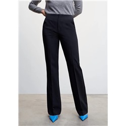 Pantalón fluido wideleg  -  Mujer | MANGO OUTLET Melilla