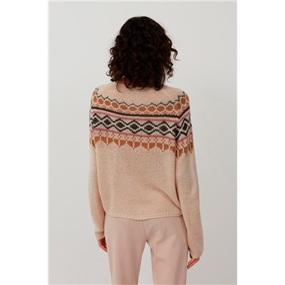 Jersey Beige y negro