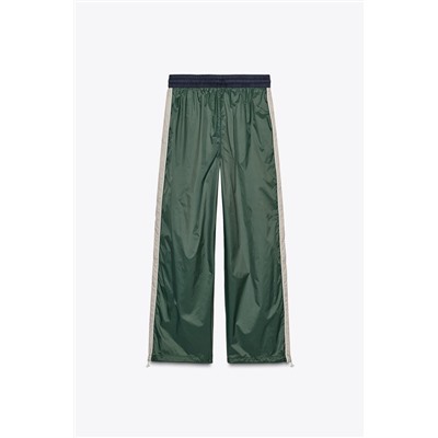 TROUSERS WITH SIDE TAPING
