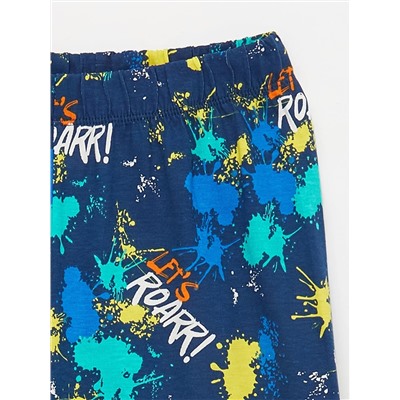 LC Waikiki Bisiklet Yaka Baskılı Uzun Kollu Erkek Çocuk Pijama Takımı, LCW Kids                                            
                                            Bisiklet Yaka Baskılı Uzun Kollu Erkek Çocuk Pijama Takımı