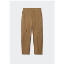 Pantalón cargo algodón -  Mujer | MANGO OUTLET Melilla