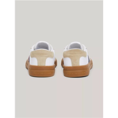 Signature Stripe Leather Sneaker
