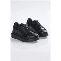 Tonny Black Unisex Siyah Spor Ayakkabı V2alx V2ALX-0