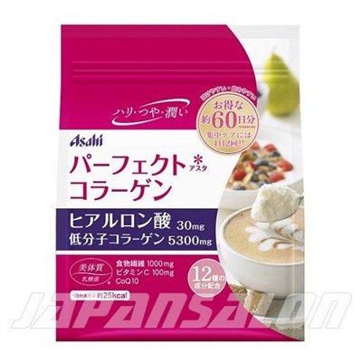 Asahi Collagen Асахи Супер Коллаген  колаген с гиалуроновой кислотой на 60 дней