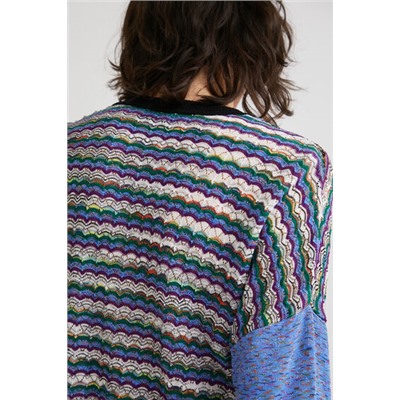 Cárdigan corto oversize