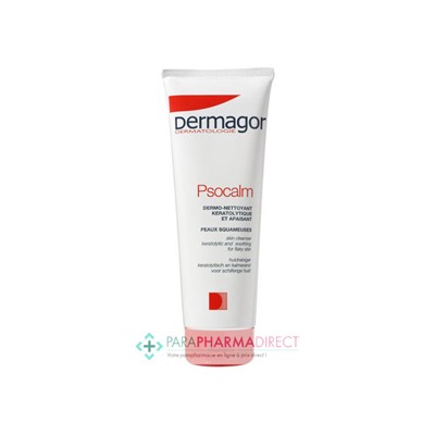 Dermagor Psocalm Dermo-Nettoyant Elimine les Squames et Prépare au Soin 250ml