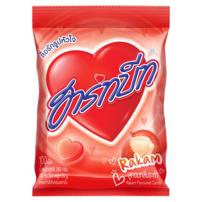 Heartbeat Rakam Flavour Candy 112g_