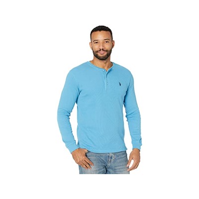 U.S. POLO ASSN. Long Sleeve Solid Thermal Henley