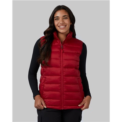 WOMEN'S LIGHTWEIGHT POLY-FILL PACKABLE VEST