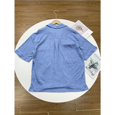 Женская льняная рубашка MONOPRI*X Цена на оф.сайте 37,99€