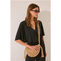 Bolso pequeño rafia