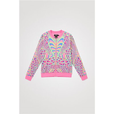 Chaqueta sudadera serpiente