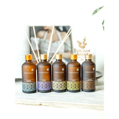 АРОМАДИФФУЗОР С ТРОСТНИКОВЫМИ ПАЛОЧКАМИ «МАНГО» ORGANICTAI