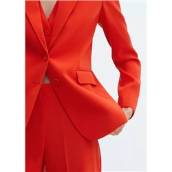 Americana traje recta