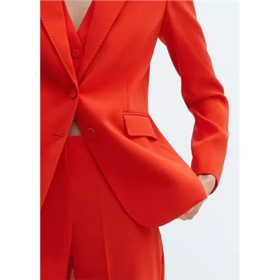 Americana traje recta