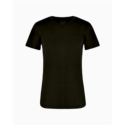 REGULAR FIT T-SHIRT WITH MINI SIGNATURE PRINT IN ASV COTTON
