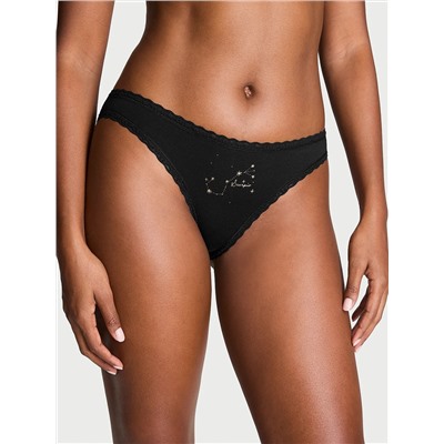 The Lacie Lace-Waist Bikini Panty
