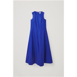 WIDE-LEG COTTON JUMPSUIT