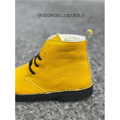 Ab.Zapatos 4619/2 AMARILLO+PELLE - Shopper PITON OCRA