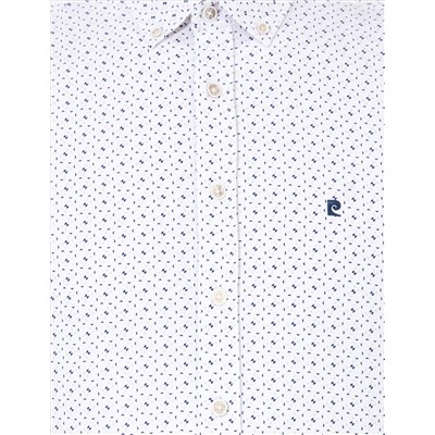 Lacivert Slim Fit Uzun Kollu Gömlek