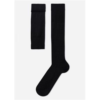 Lange Herrensocken mit Cashmere