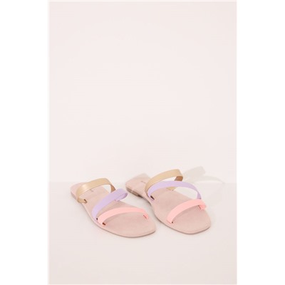 Zapatillas casa tiras cruzadas
