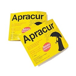 Таблетки против жара, гриппа, простуды Apracur (упаковка 25 * 6  шт ) / Apracur  25 *  6 tablets