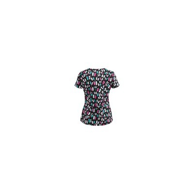 heartsoul Scrubs Flight About Now Print Top