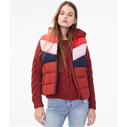 COLORBLOCK PUFFER VEST