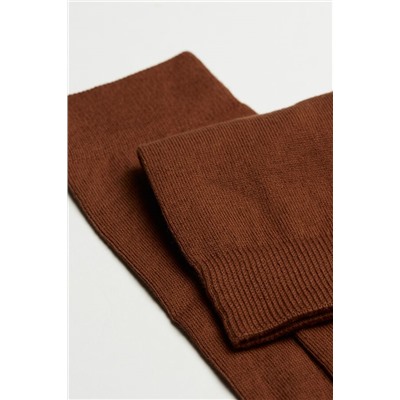 Lange Herrensocken aus Winterbaumwolle