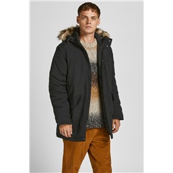 Chaqueta con capucha Negro
