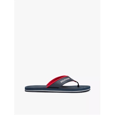 Padded-Strap Logo Flip-Flop