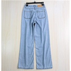 Летние тонкие свободные прямые джинсы из хлопка Tencel с высокой талией ICICL*E ОРИГИНАЛ!