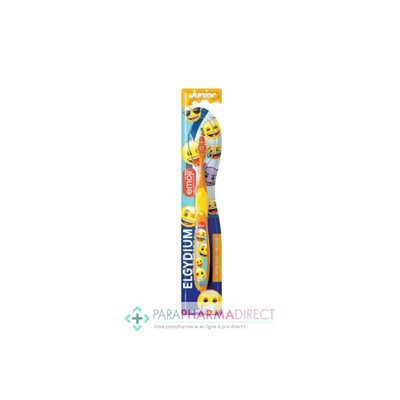 Elgydium Junior Emoji Brosse à Dents 2-6 ans