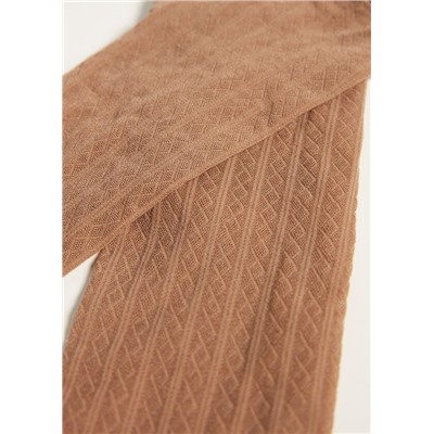 Kurze Socken mit Rautenmuster Eco