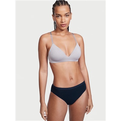 Stretch Cotton High-Leg Brief Panty
