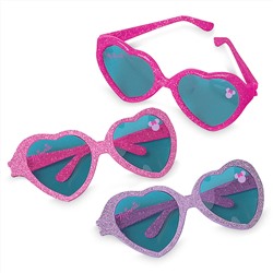 Minnie Mouse Glitter Glasses