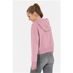 Kadın Manolya Kapüşonlu Sweatshirt