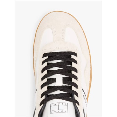 Tommy Jeans Low-Top Leather Mix Sneaker