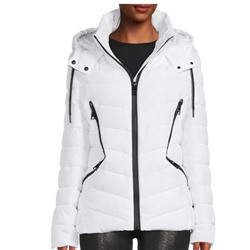 Karl Lagerfeld Paris Hooded Puffer Jacket