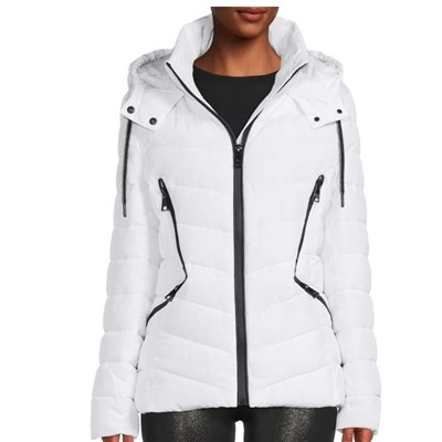 Karl Lagerfeld Paris Hooded Puffer Jacket