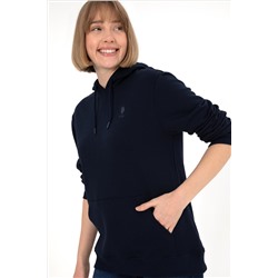 Erkek Lacivert Basic Sweatshirt