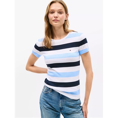 Multicolor Rugby Stripe T-Shirt